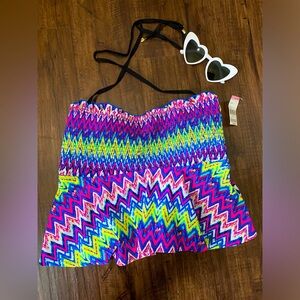 NWT Tankini top , BOGO bandeau